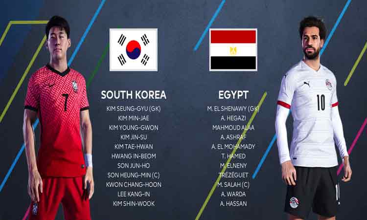 Mo salah vs South Korean Hero